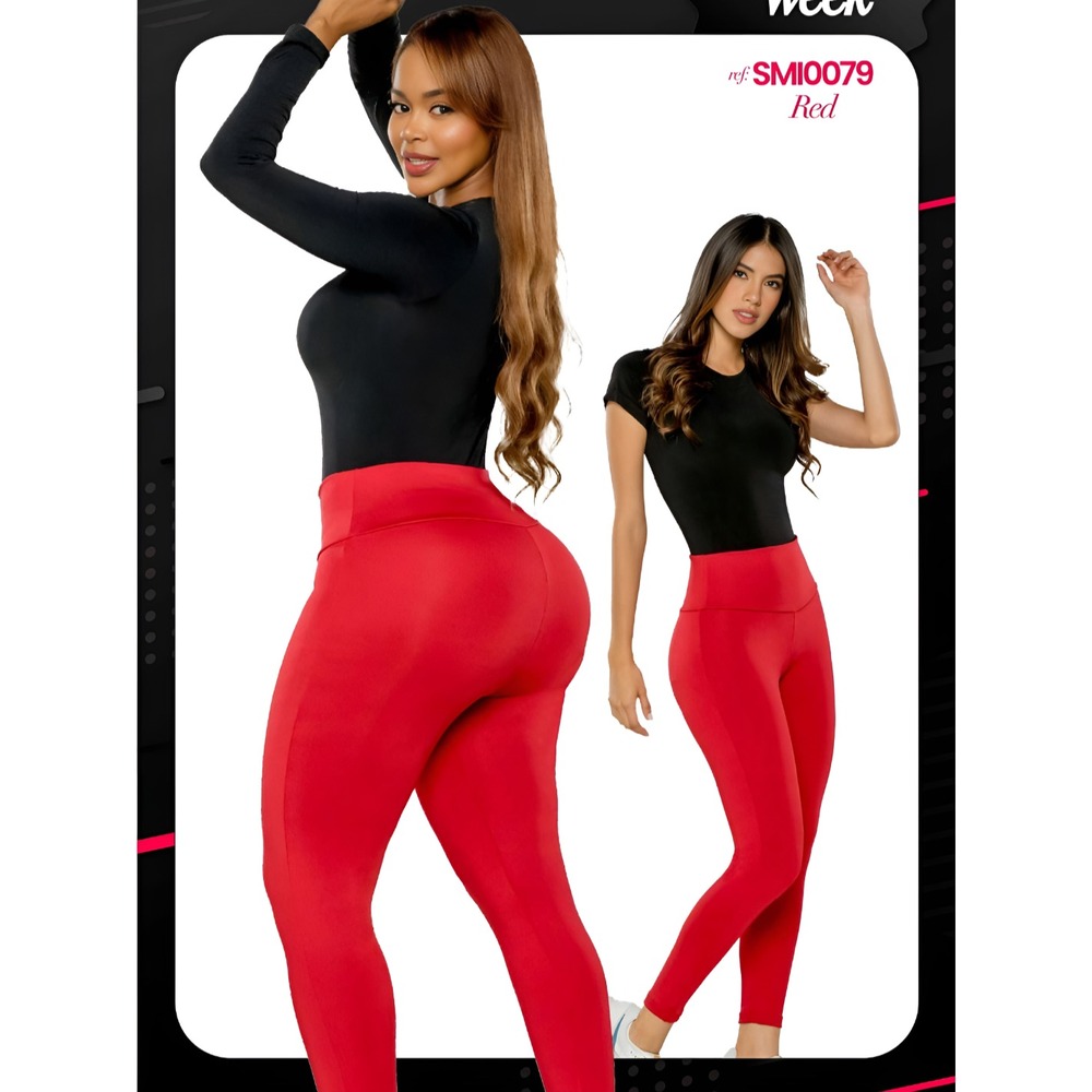 New Stagmi Colombian Tummy Control High Waist Shapewear Leggings w/ Faja Size S